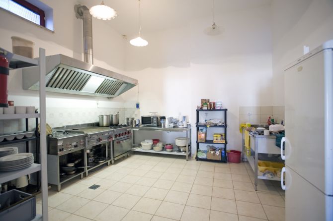 Gruppenhaus in Liznjan - Selbstversorger-Küche