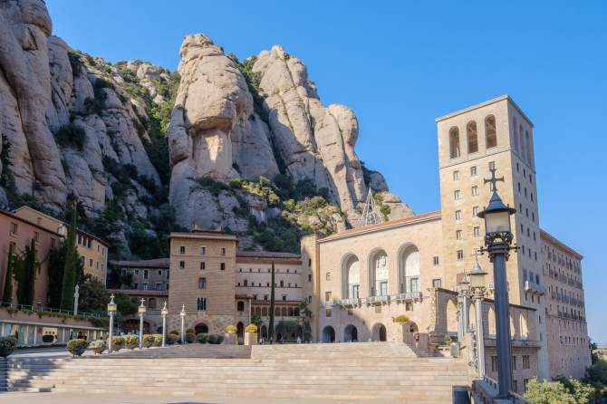 Gruppenausflug zum Kloster Montserrat